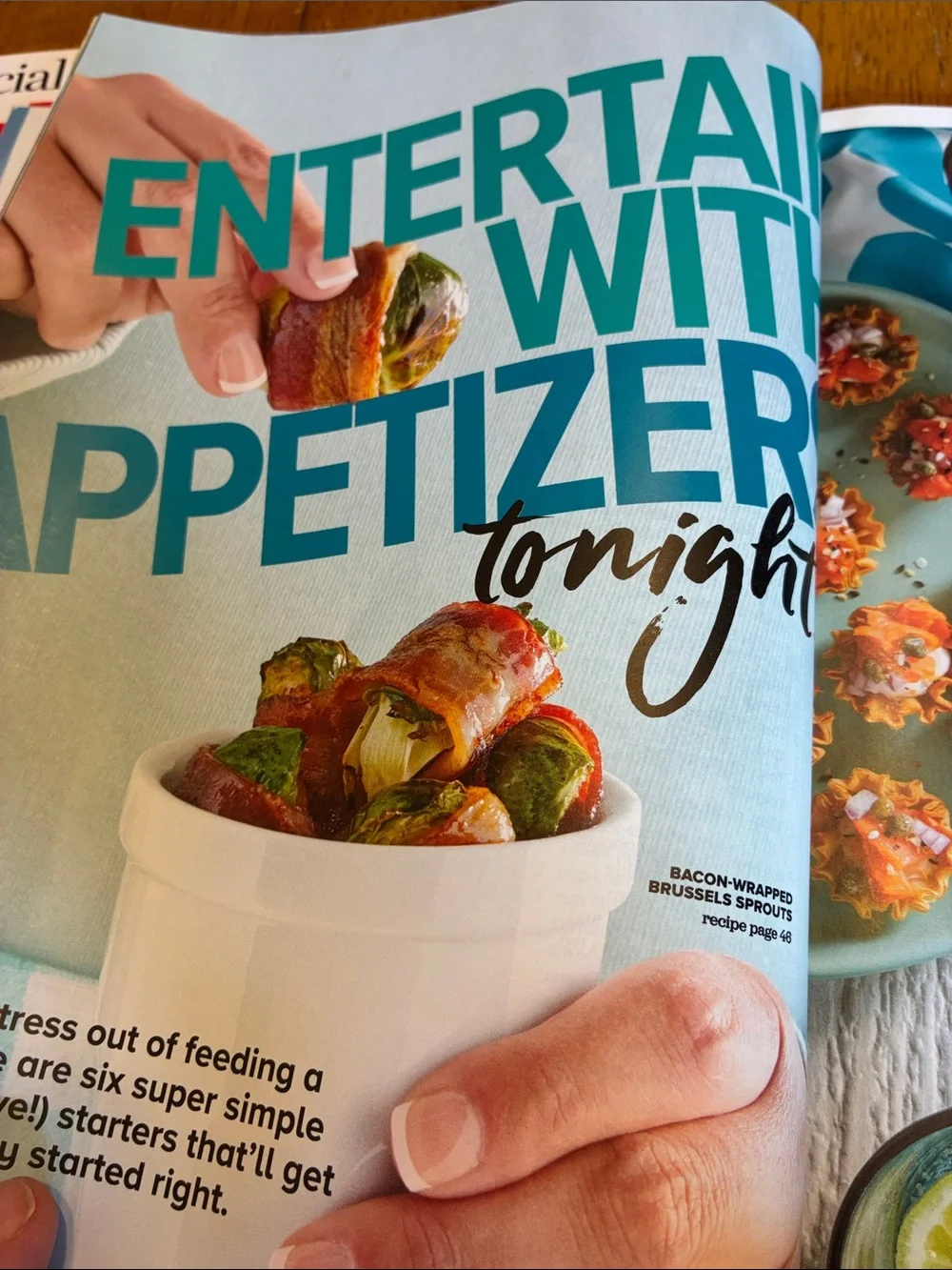 Lot of 2 healthy cooking recipe magazines